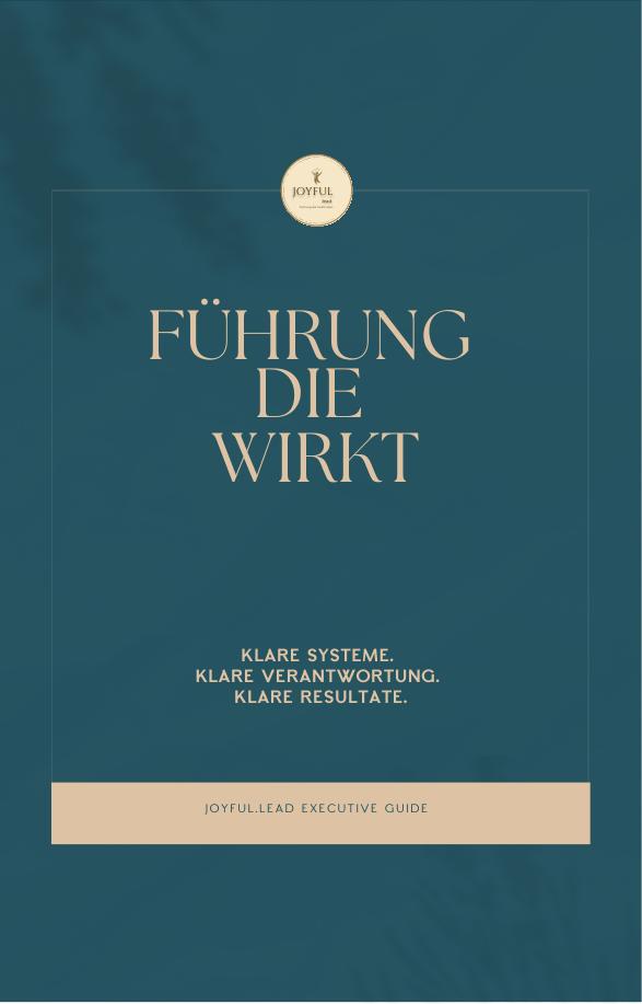 Titelseite des Executive Guide 01 Führung, die wirkt